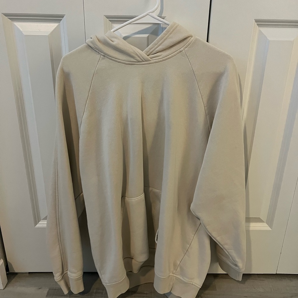 Men's Adidas Cream Hoodie Sweater